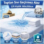 Toptan sıvı geçirmez alez çift kişilik 180x200cm